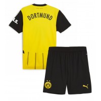 Echipament fotbal Borussia Dortmund Tricou Acasa 2024-25 pentru copii maneca scurta (+ Pantaloni scurti)